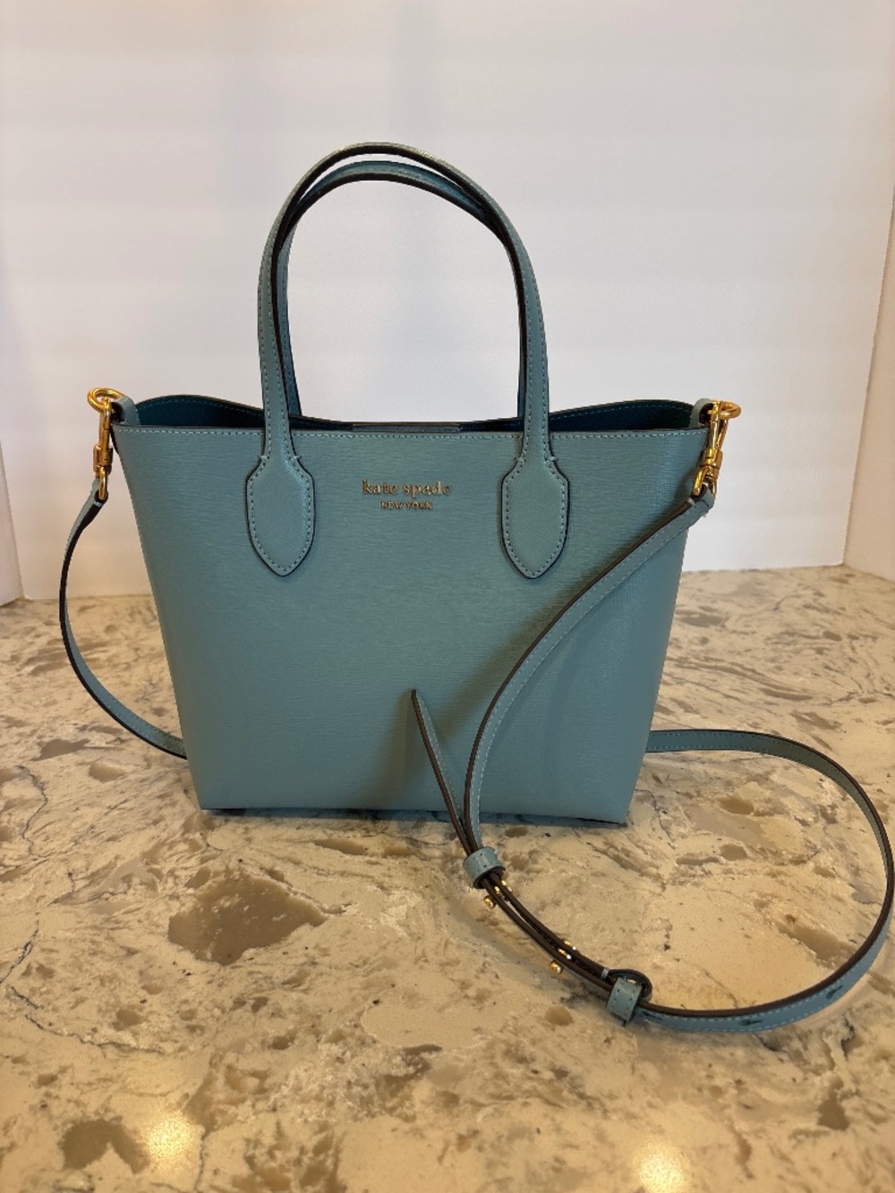 Kate Spade Bleeker Crossbody Tote Saffiano Leather Bag